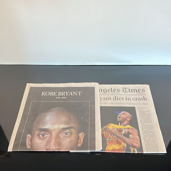 KOBE BRYANT LOS ANGELES TIMES COLLECTIBLE NEWSPAPER - Picture 2 of 5